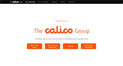 Desktop Screenshot of calico.org.uk